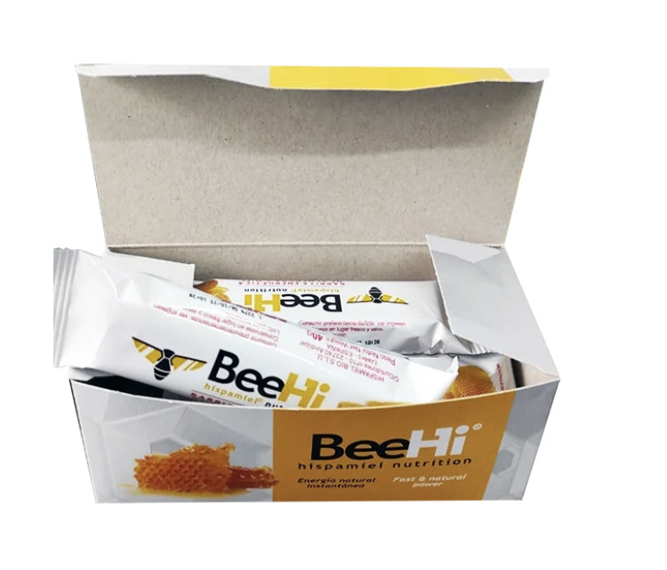 BeeHi barritas energéticas de almendra y miel. Pack de 6 unidades
